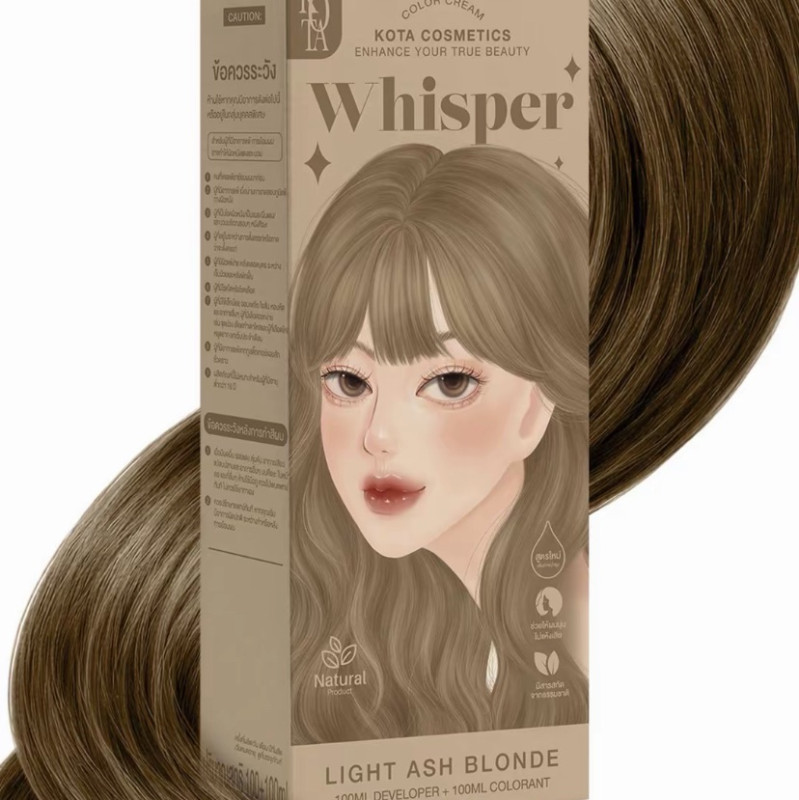 Kota hair dye Light Ash Blonde